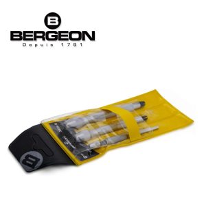 Bergeon 30026-D - סט 3 פינ-וייסים מקצועיים עם ראש עגול
