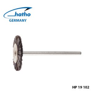 מברשת מיני HATHO משיער עיזים אפור – מק"ט 102 HP