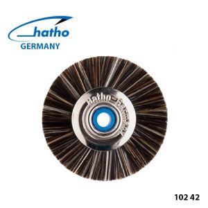 מברשת ליטוש HATHO משיער עיזים אפור – מק"ט 102 42 / 102 48